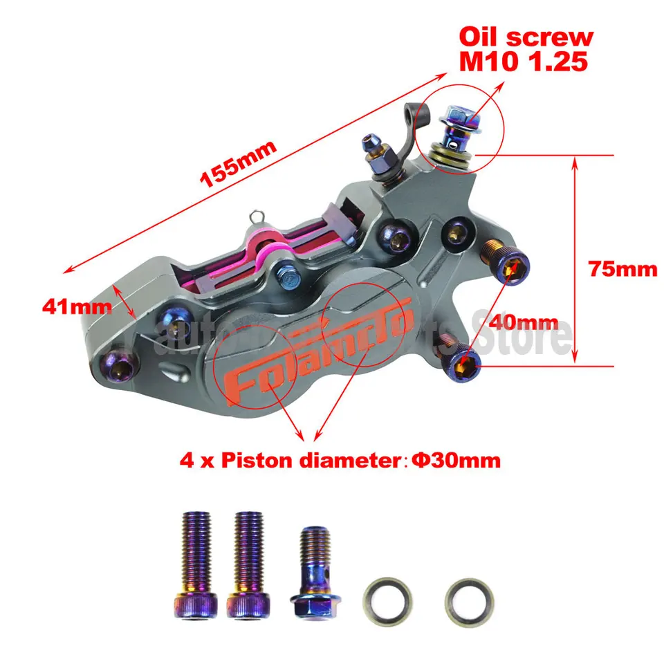Modifikasi Kendaraan Off-Road, - Brake Caliper ulasan dan harga