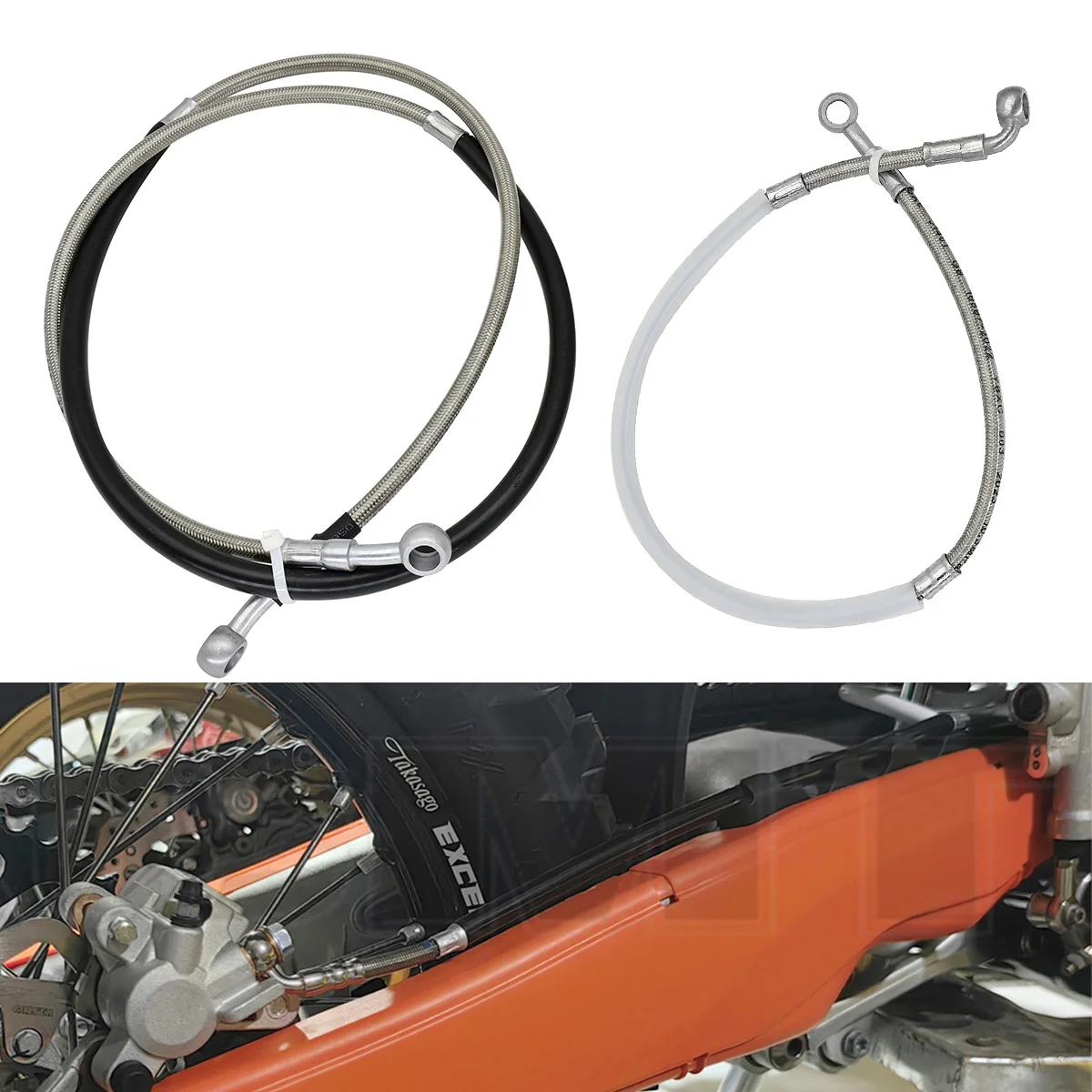 Selang minyak rem depan atau b - Motorcycle Brake Cable ulasan dan harga